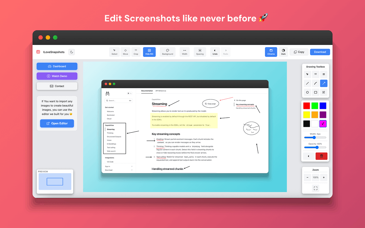 Advanced Editing & Annotation